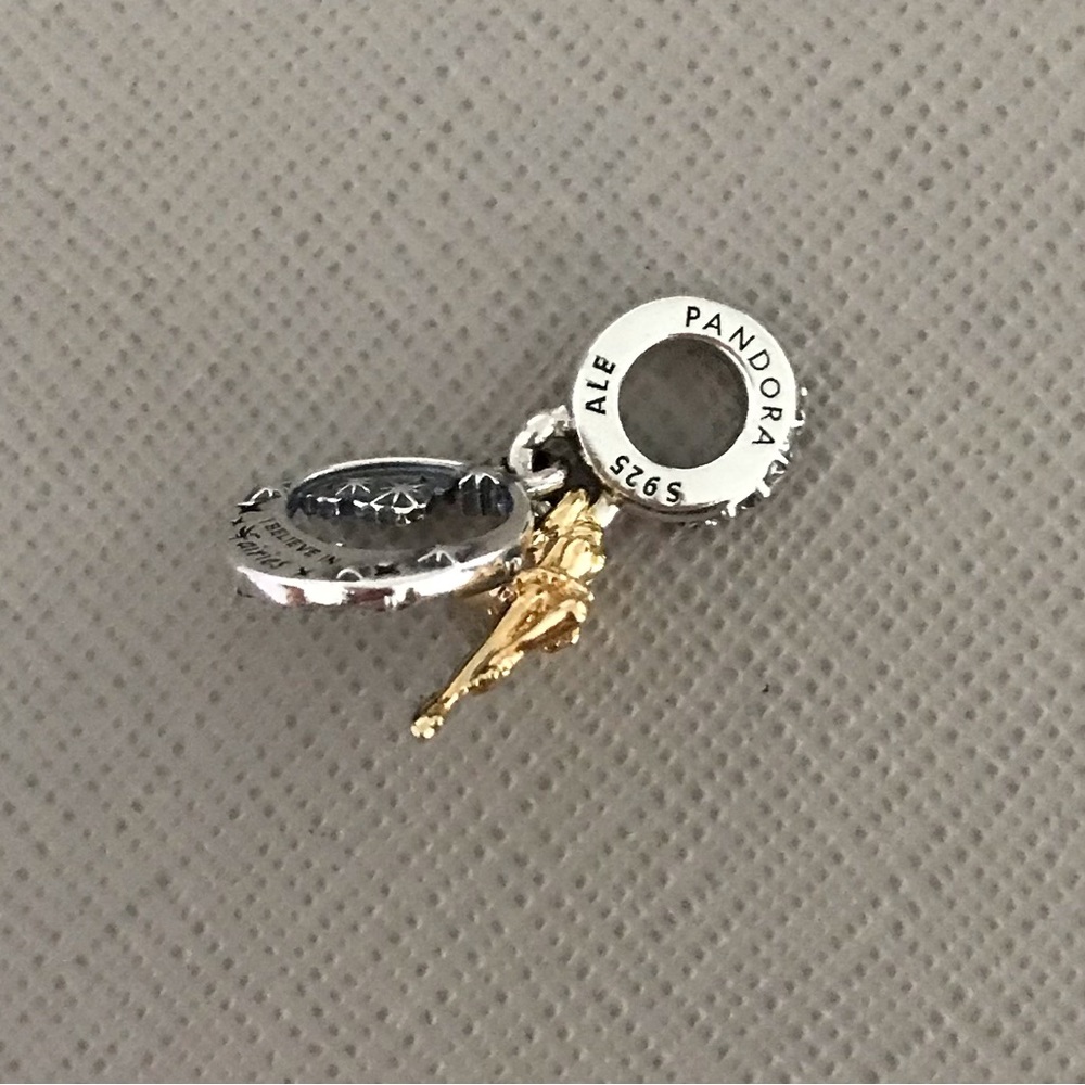 Pandora Disney Tinker Bell Celestial Night Dangle Charm - Picture 3 of 3